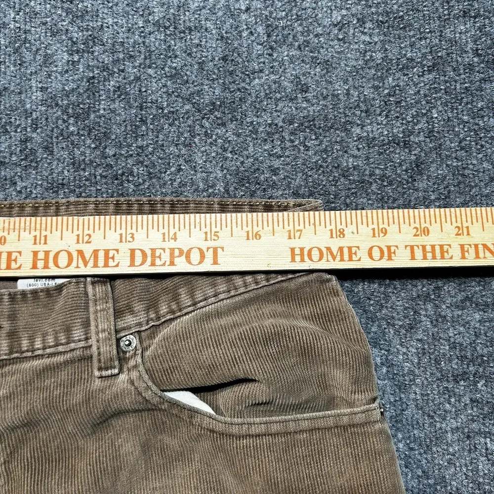 VTG Y2K Levi's 559 Corduroy Pants Mens 36x32 Brown Relaxed Straight Leg Jeans